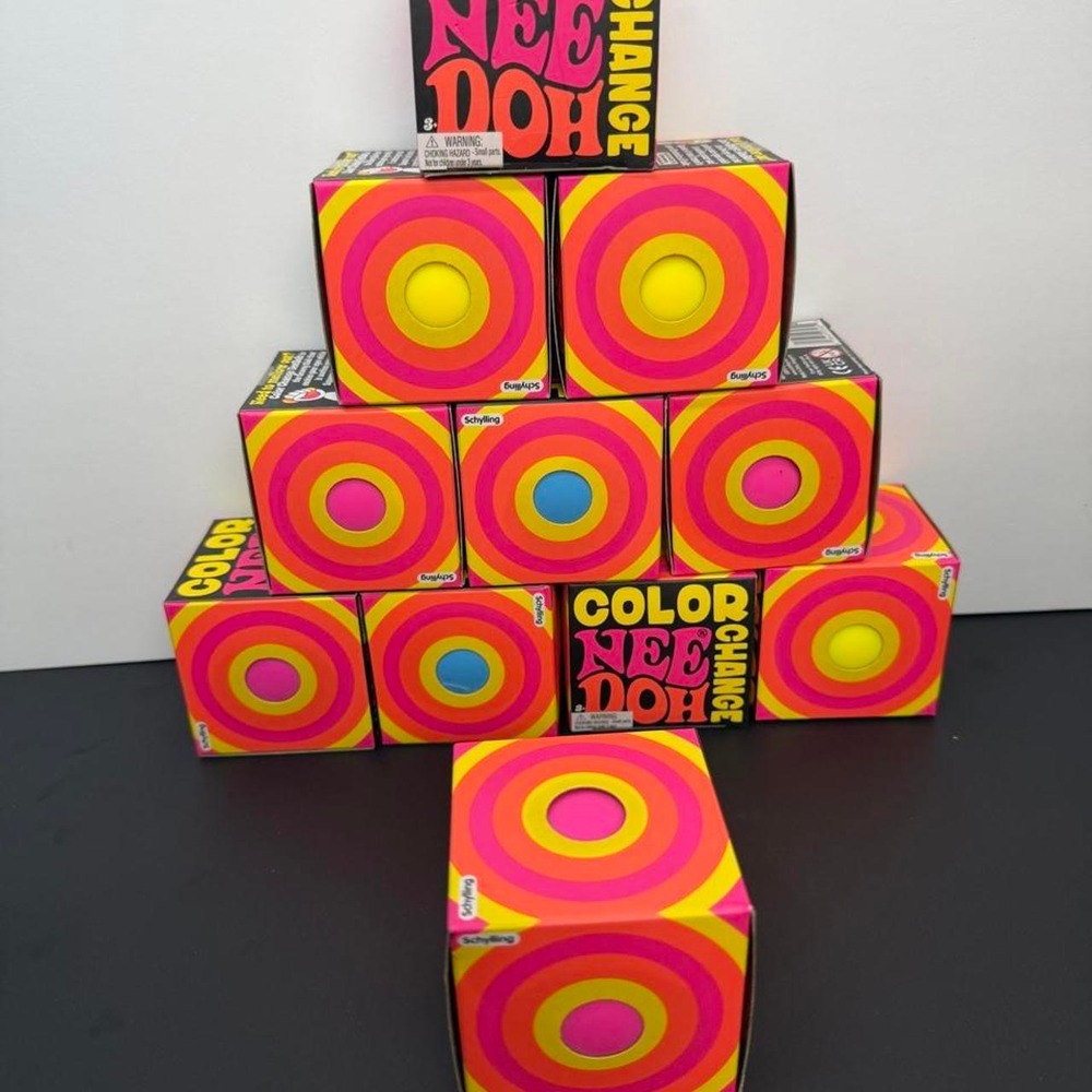 Schylling NeeDoh Color Change Squishy Assorted Colors